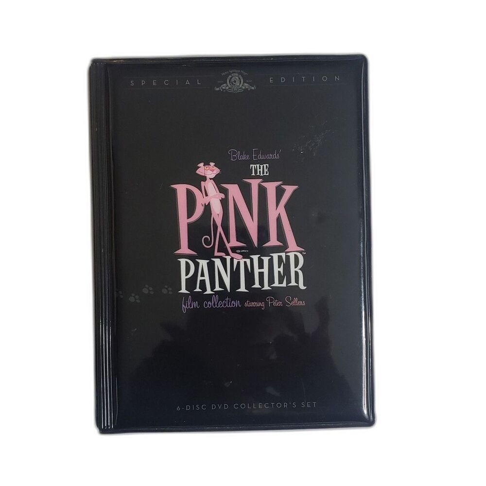 The Pink Panther Film Collection Artist SHAG MCM Art Insert 6 DVD Special Ed Set